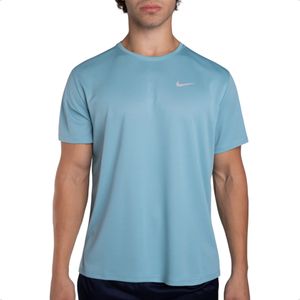 Remera Nike Dri Fit Miler Filtro Solar Uv +40 Training Cel