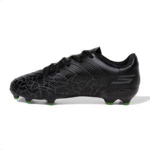 Botines Futbol Skechers Skx Jr Niño Fg F11 Tapones Ngr