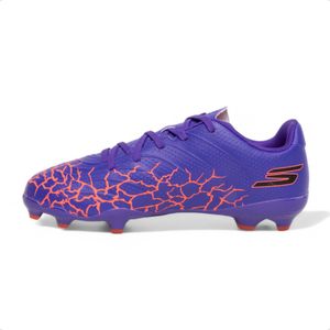 Botines Futbol Skechers Skx Jr Niño Fg F11 Tapones Vio