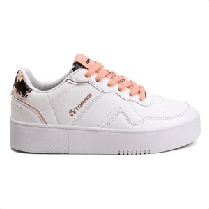 Zapatillas Topper Terre Print C/ Plataforma Wns Casual Bco