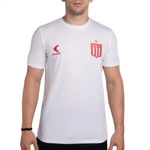 Remera Ruge Estudiantes La Plata 2025 Tiempo Libre Bco