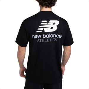 Remera New Balance Mta31504bk Athletic Training Ngr