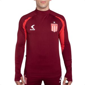 Buzo Ruge Estudiantes La Plata 2025 Futbol Train Bdo
