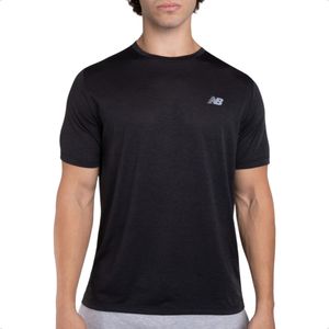 Remera New Balance Mt41253bk Athletics Training Ngr