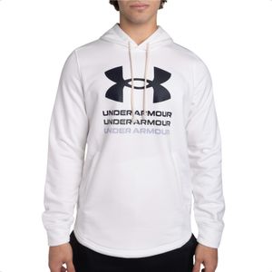 Buzo Under Armour Rival Terry C/ Capucha Training Bco