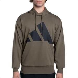 Buzo Adidas M Bl Ft Hd C/ Capucha Casual Vde