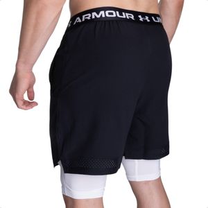 Short C/ Calza Under Armour Vanish Woven Sts Running Ngr