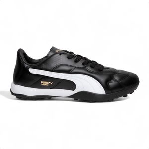 Botines Fútbol Puma Borussia Tt Vo Hombre Tf F5 Papi Ngr