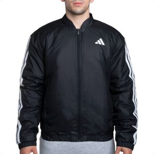 Campera Adidas Ess 3s Ins B J Casual Urbano Ngr