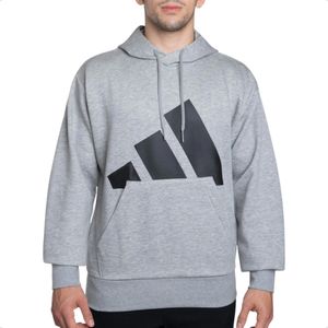 Buzo Adidas Bl Fl Hd C/ Capucha Training Grs