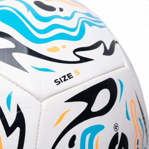 Pelota Fútbol Drb Vidra N° 5 F11 Cosida A Máquina Bco