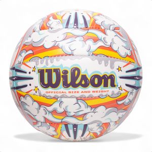 Pelota De Voley Wilson Graffiti Peace Vb N° 5 Bco