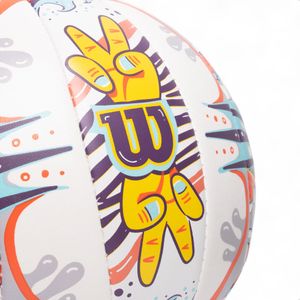 Pelota De Voley Wilson Graffiti Peace Vb N° 5 Bco