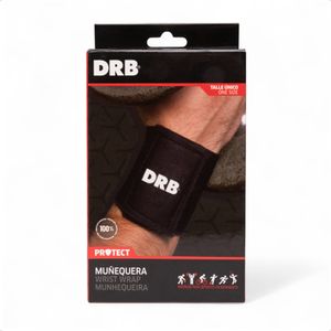 Muñequera Drb One Size 2.0 Simple Neoprene Ngr