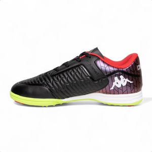 Botines Futbol Kappa Kombat Marsella Jr Niño F5 Tf Papi Ngr