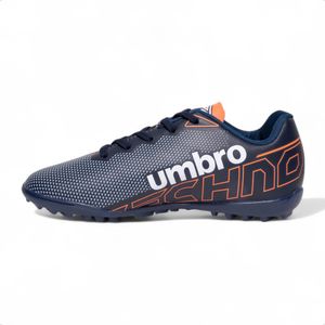 Botines Fútbol Umbro Techno Jr Niños Tf F5 Papi Mno