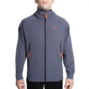 Campera Puma Tech Track Jacket Wv Hombre Training Grs