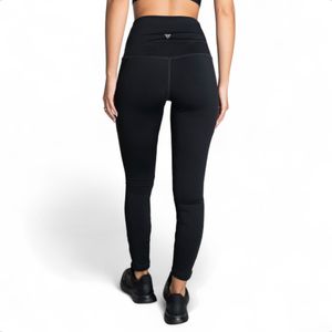 Calza Team Gear Texturas C/ Bolsillo Wns Training Ngr