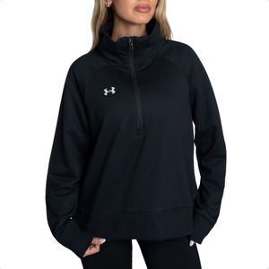 Buzo 1/2 Cierre Under Armour Rival Frisa Wns Training Ngr