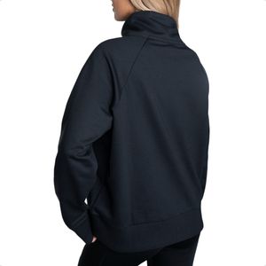 Buzo 1/2 Cierre Under Armour Rival Frisa Wns Training Ngr