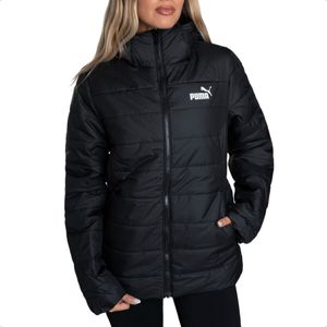 Campera Puma Ess Hooded Padded C/ Capucha Wns Urbano Ngr