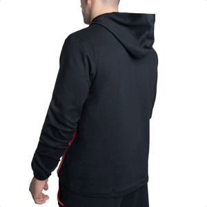 Buzo Reebok Id Energy C/ Capucha Training Ngr