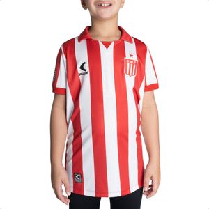 Camiseta Ruge Estudiantes De La Plata Titular 2025 Jr S/ Spon
