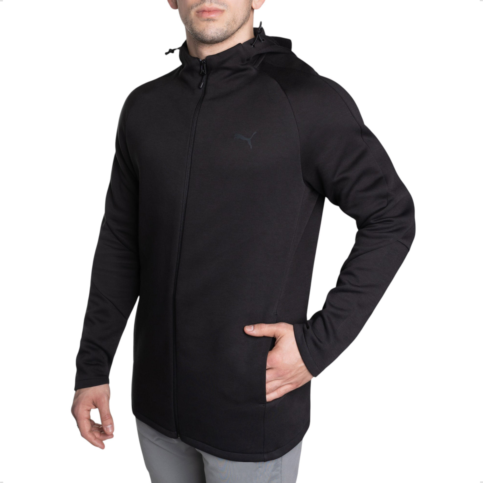Puma Poleron Deportivo Evostripe Core Fz Con Capucha Hombre | Cuotas