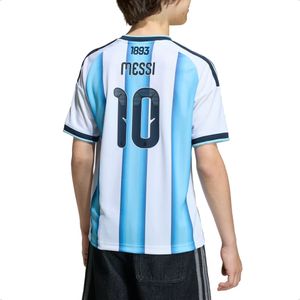 Camiseta Adidas Argentina Afa Messi 10 Niños Titular 2026