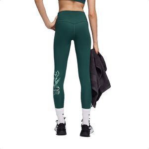 Calza 7/8 Puma Green Terrains Graphic Training