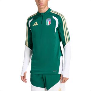 Buzo Medio Cierre Adidas Italia 2026 Entrenamiento