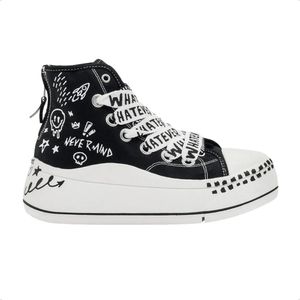 Zapatillas Con Plataforma 47 Street Graff Urbano Mujer