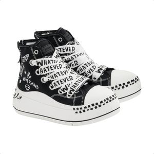 Zapatillas Con Plataforma 47 Street Graff Urbano Mujer