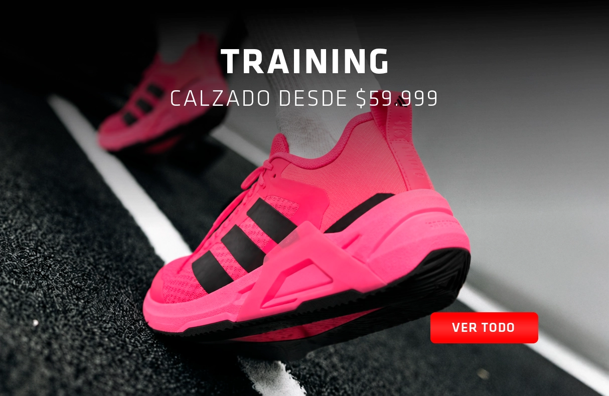 Encontrá el calzado, accesorios e indumentaria  de training ideal para tus entrenamientos. Zapatillas diseñadas para brindar estabilidad, comodidad, soporte y rendimiento en cada movimiento.