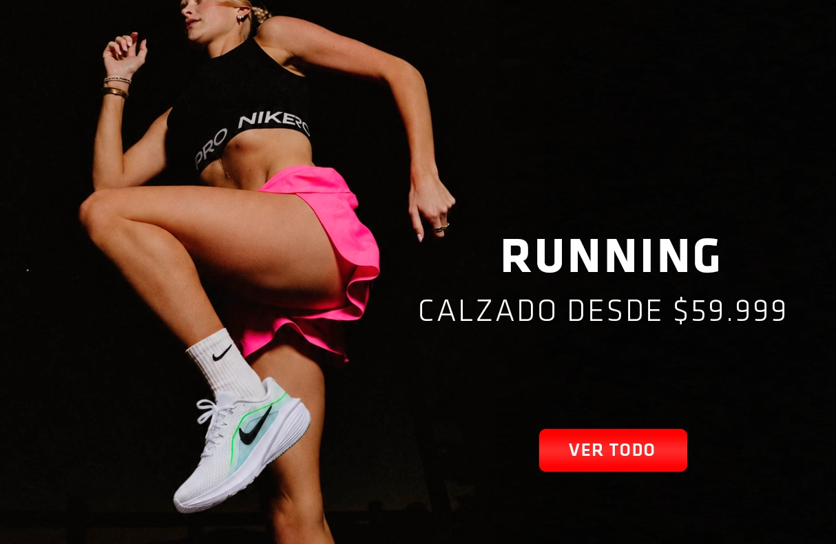 Encontrá el calzado de running ideal para acompañarte en cada entrenamiento y carrera. Descubrí zapatillas diseñadas para brindar comodidad, amortiguación, estabilidad y rendimiento en cada kilómetro.