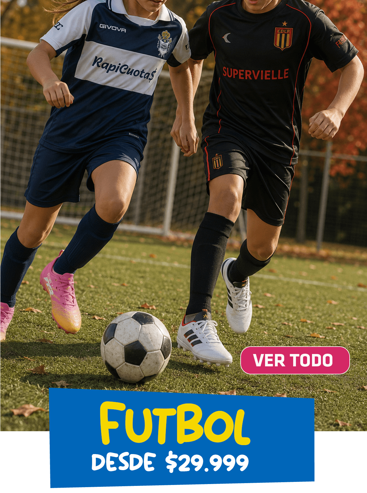 botines camisetas gimnasia estudiantes niño niña